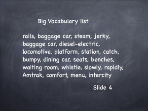 Big Vocabulary list