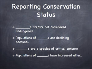 Conservation Status